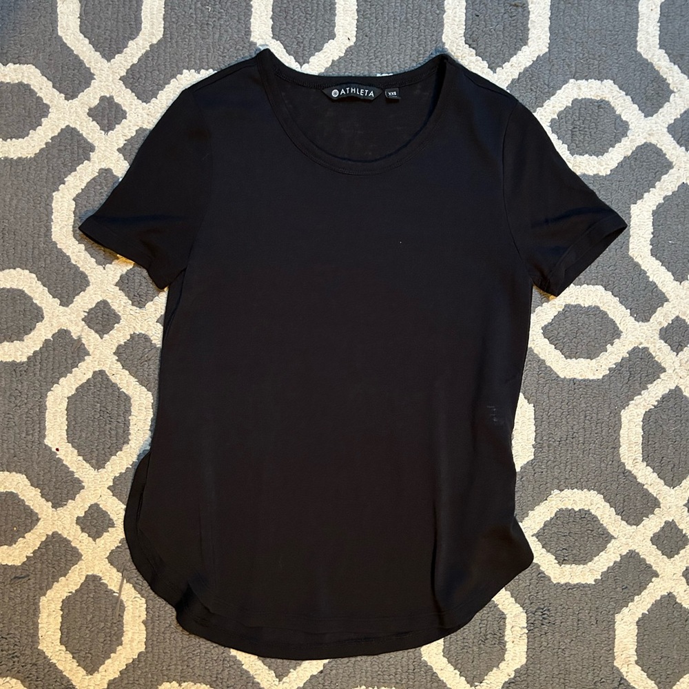 Athleta Black Tee